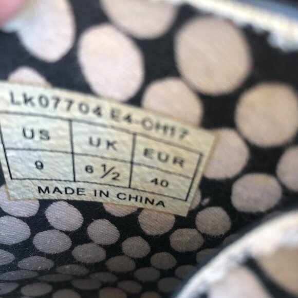 Vintage Pro-Keds in Vinyl - Woman's SZ 9 - Picture 8 of 16